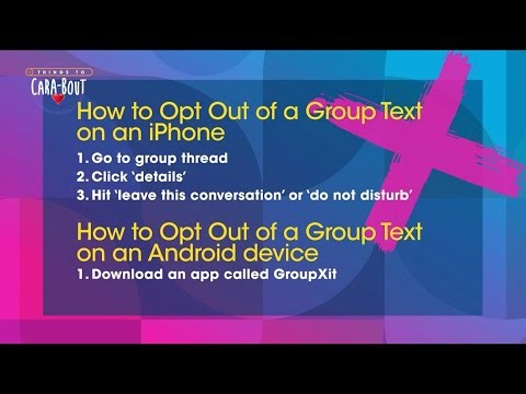 How to Opt Out of Things