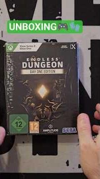 🎮🧤UNBOXING ENDLESS DUNGEON #endlessdungeon #ps5 #xboxseries #sega #youtubegaming