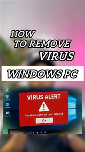 How To Scan and Remove Viruses From Your Windows PC #shorts