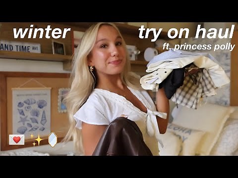 princess polly try on haul