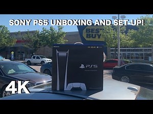 Sony PS5 Digital Unboxing and Setup!