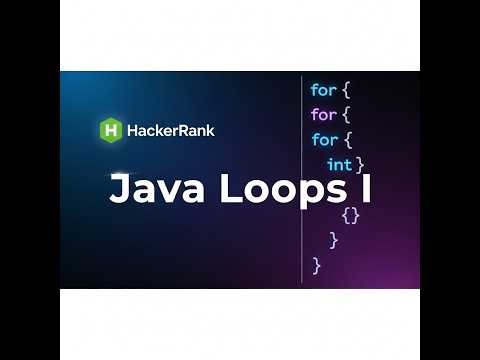 HackerRank Java Loops I #coding #programming #javaprogramming #hackerrank #beginners