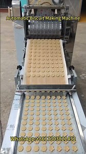 See This Automatic Biscuit Making Machine Create Beautiful Biscuits Automatically