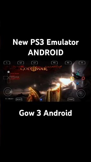 New official PS3 Emulator Android Play God of war 3 Android 60+ Fps