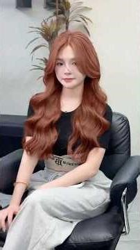 If you're thinking of dyeing your hair a brownish-orange color, check out this clip! #tongminhtha...