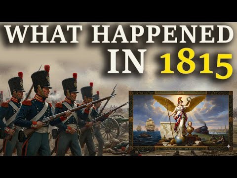 What Happened in 1815 - The Fall of Napoleon & A New Europe Emerges