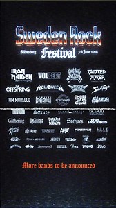 BILJETTER UTE NU! Säkra din plats i Rock n' Roll Paradise ⚔️ | Sweden Rock Festival
