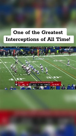 One of the Greatest Interceptions of All Time! #buffalobills #billsmafia #fyp #football #NFL