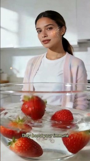 Top 5 Benefits of Eating Strawberries Daily 🍓 | Skin Glow, Immunity Boost & Heart Health