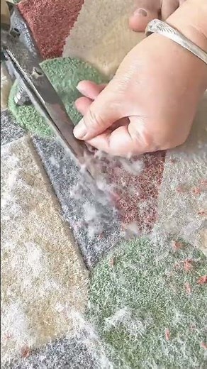 Trimming patterns for carpets.#sculptedcarpet #Carvedcarpet