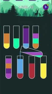 Water Sort Puzzle Level 13 #puzzle #gaming