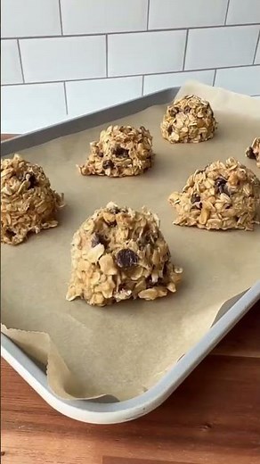 SNICKERS OAT COOKIES - RECIPE IN DESCRIPTION