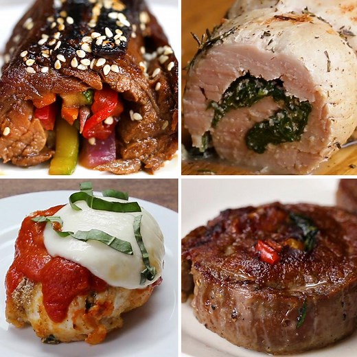 1.6M views · 7.3K reactions | Forget the complications with dinner just ROLL IT UP! Recipes: https://tasty.co/compilation/dinner-roll-ups-4-ways | Tasty | Facebook