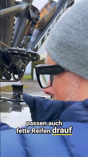 Rockbros Träger: Zweites Bike montieren: Sicher & Schnell auf dem Fahrradträger #shorts