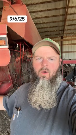Need some help on the farm with the combine. How do I get it shift? #farmtok #farming #smallfarm #corn #combine | Secondshiftfarmer