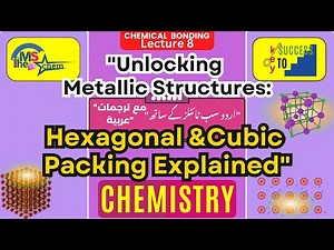 "Unlocking Metallic Solids: Hexagonal & Cubic Packing Explained in 5 Minutes!"