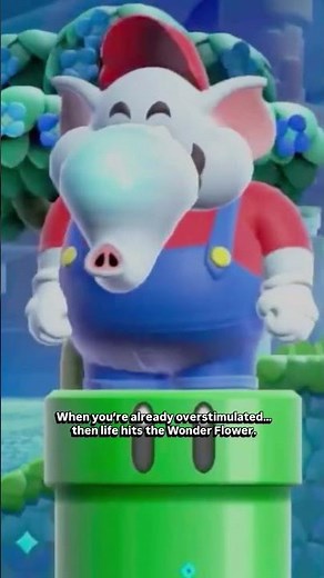 When You’re Already Overstimulated… Then Life Hits the Wonder Flower | Super Mario Bros. Wonder