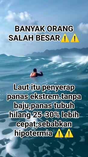 Jangan salah paham ⚠️ #info #tips #keselamatanlaut | Ismax Stream