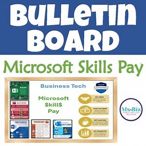 Microsoft Skills Bulletin Board (Business, Career or Computer Applications)