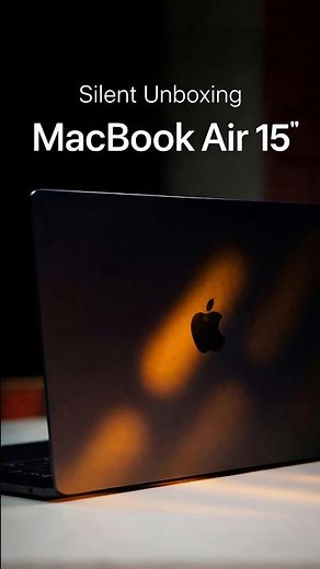 MacBook Air 15 inch M4 Silent Unboxing 🔥🔥#macbookair #shortsfeed #ytshorts