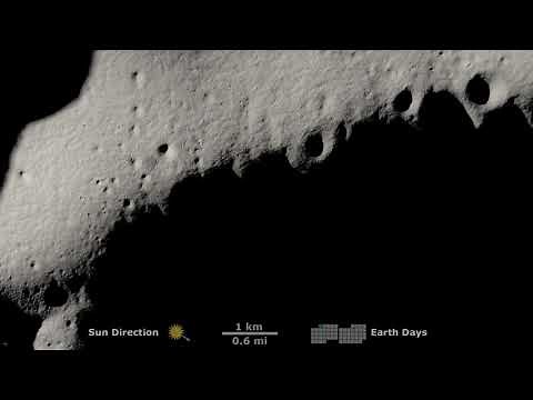 Watch the Moon's shadows move in 2-month time-lapse from orbiter data