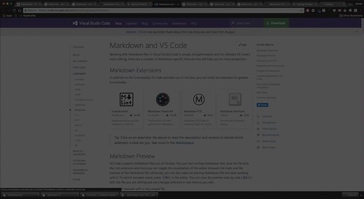 Introduction To Markdown Using Visual Studio Code