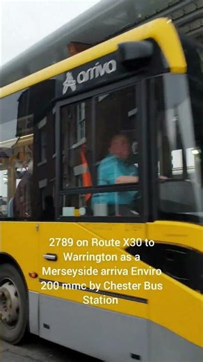 Merseyside Arriva Route X30 at Chester Bus Interchange, Feb 2026