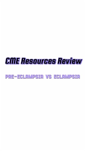Pre-eclampsia vs eclampsia 🚨 Know the differences, key symptoms, and why it matters for the PANCE/PANRE. This is a high-yield topic you will be tested on—let’s make it stick #PANCEPrep #CMEResources #PAStudent #studytips | CME Resources, Inc.