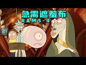 【扒】种马姥爷喜得贵子，小莫蝌蚪祸乱人间！急需遮羞布的《瑞克和莫蒂》5-4