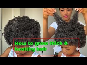 Type 4 natural hair care / wash day routine for curly Afro hair #naturalhair