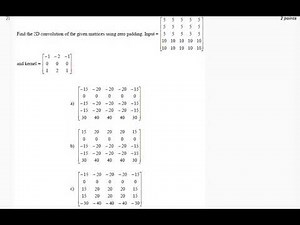 Digital Image Processing Week -2 Assignment solution