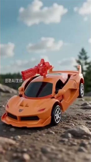 Transformation Alloy Car, Robot Deformation Car, die-cast body