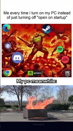 What Happens When I Have to Restart My Computer 😭🔁 #memes #funny