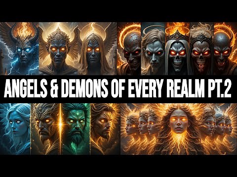 All Angels and Demons of Every Realm (Part 2) – Ultimate Angelology & Demonology Guide (Dictionary)