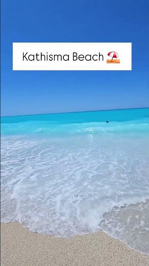 Kathisma Beach, Lefkada | Best Turquoise Sea 🌊