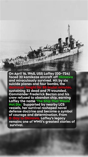 USS LAFFEY’S LAST STAND