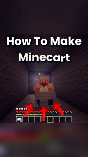 How To Make a Minecart in Minecraft | Minecart Recipe Minecraft