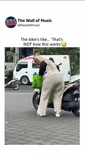 The bike has a seat for a reason, but not today #fblifestyle | The Wall Of Music