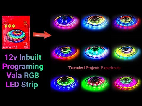 New 12v RGB LED Strip Light | LED Strip Lights | RGB LED Light | RGB Strip Light