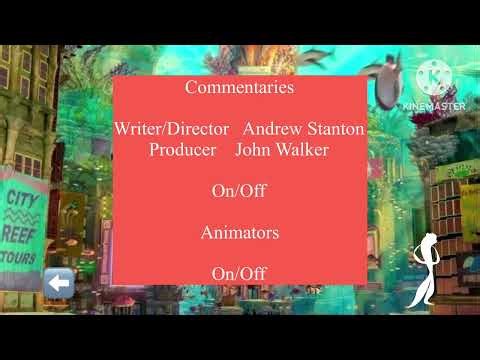 Disney Pixar Shark Tale 2005 DVD Menu Walkthrough