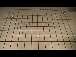 Robotics Game of Life: Scanning and arranging the field - autonomously