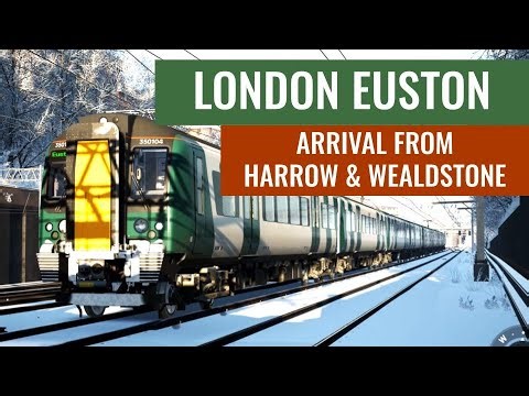 Driver’s Eye View: 2T16 Harrow & Wealdstone → London Euston | Final WCML Approach