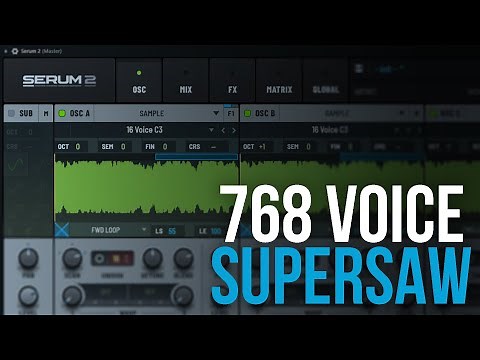 Making the BIGGEST Super Saw in Serum 2 [TUTORIAL]