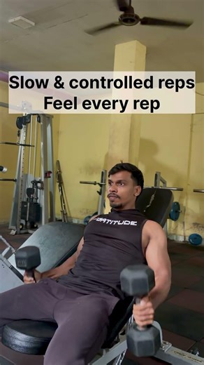 Perfect Seated Dumbbell Curl Form biceps workout