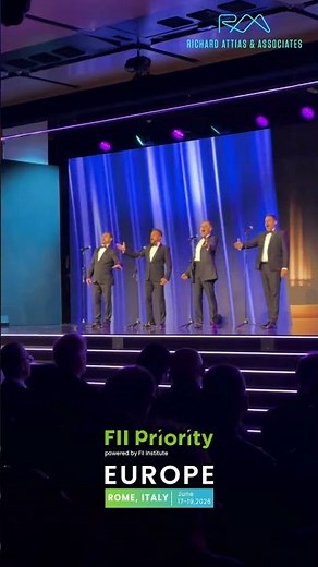 Four Italian Tenors set the tone at #fiipriority Europe in Rome
