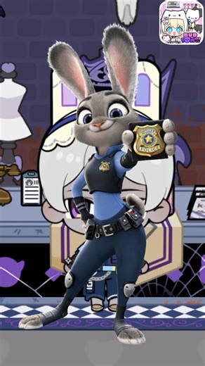 judy🐰 character tutorial Bud Town @budtown #tocaboca #shorts #trend #fypシ