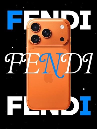 My FENDI style For Apple #birdtrend