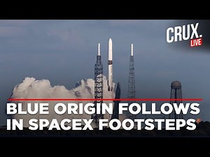 LIVE | Bezos' Blue Origin Launches Rocket With NASA Spacecraft To Mars, Lands Booster Like SpaceX