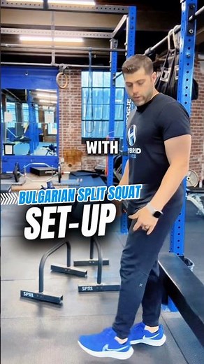 Want to actually feel Bulgarian split squats in your glutes? Your foot setup is everything.