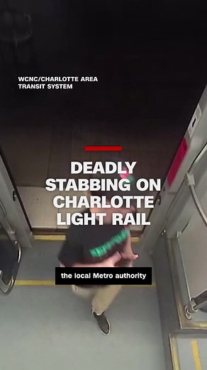 Gruesome video shows the deadly stabbing of 23-year-old Ukrainian refugee Iryna Zarutska on a light rail train in Charlotte, NC. 34-year-old suspect Decarlos Brown was taken to a local hospital for treatment of a laceration and charged with first-degree murder. A judge has ordered Brown to be evaluated for 60 days in a local hospital. #cnn #news #northcarolina